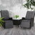 Gardeon Recliner Chairs Sun lounge Setting Outdoor Furniture Patio Wicker Sofa