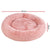 Pet Bed Dog Cat Washable Calming Bed Extra Large 110cm Pink