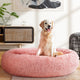 Pet Bed Dog Cat Washable Calming Bed Extra Large 110cm Pink