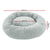 Pet Bed Dog Cat Washable Calming Bed Large 90cm Light Grey