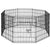 i.Pet 30 8 Panel Pet Dog Playpen Puppy Exercise Cage Enclosure Play Pen Fence" - Decorly