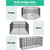 i.Pet 30 8 Panel Pet Dog Playpen Puppy Exercise Cage Enclosure Play Pen Fence" - Decorly