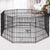 i.Pet 30 8 Panel Pet Dog Playpen Puppy Exercise Cage Enclosure Play Pen Fence" - Decorly