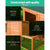 i.Pet 100cm Tall Wooden Pet Coop