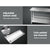 Cefito 610 x 1219mm Commercial Stainless Steel Kitchen Bench - Decorly