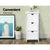 Artiss Bedside Table - White - Decorly