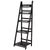 Artiss Display Shelf 5 Tier Wooden Ladder Stand Storage Book Shelves Rack Coffee - Decorly