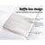 Giselle King Mattress Topper Bamboo Fibre Pillowtop Protector - Decorly