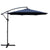 Instahut 3M Cantilevered Outdoor Umbrella - Navy - Decorly