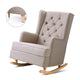 Artiss Rocking Armchair Beige