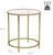 Gold Round Side Table