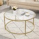 Gold Glass Table