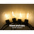 Jingle Jollys 23m LED Festoon String Lights 20 Bulbs Kits Wedding Party Christmas A19 - Decorly