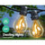 Jingle Jollys 41m LED Festoon String Lights 40 Bulbs Kits Wedding Party Christmas A19 - Decorly